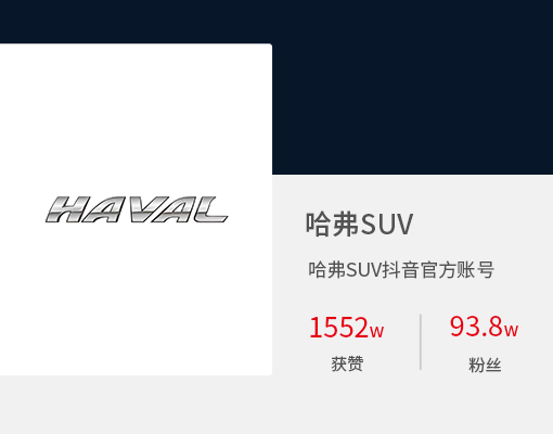 哈弗suv